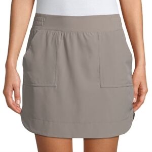 Apana Active Woven Skort Small Gray Athletic Outdoor Skirt Womens SM